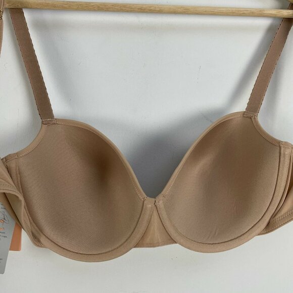 NEW $65 THIRDLOVE Womens Size 30F Classic Nude T-Shirt Bra Underwire - Picture 8 of 9